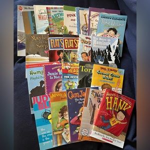 Reduce brain drain with these Children’s Chapter Books - lot of 23